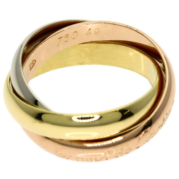 CARTIER 18k Gold Trinity Ring #49 - Picture 3 of 8